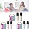 Portable K12 Bluetooth Speaker With Wireless Microphone Ideal For Outdoor Ktv And Home Singing