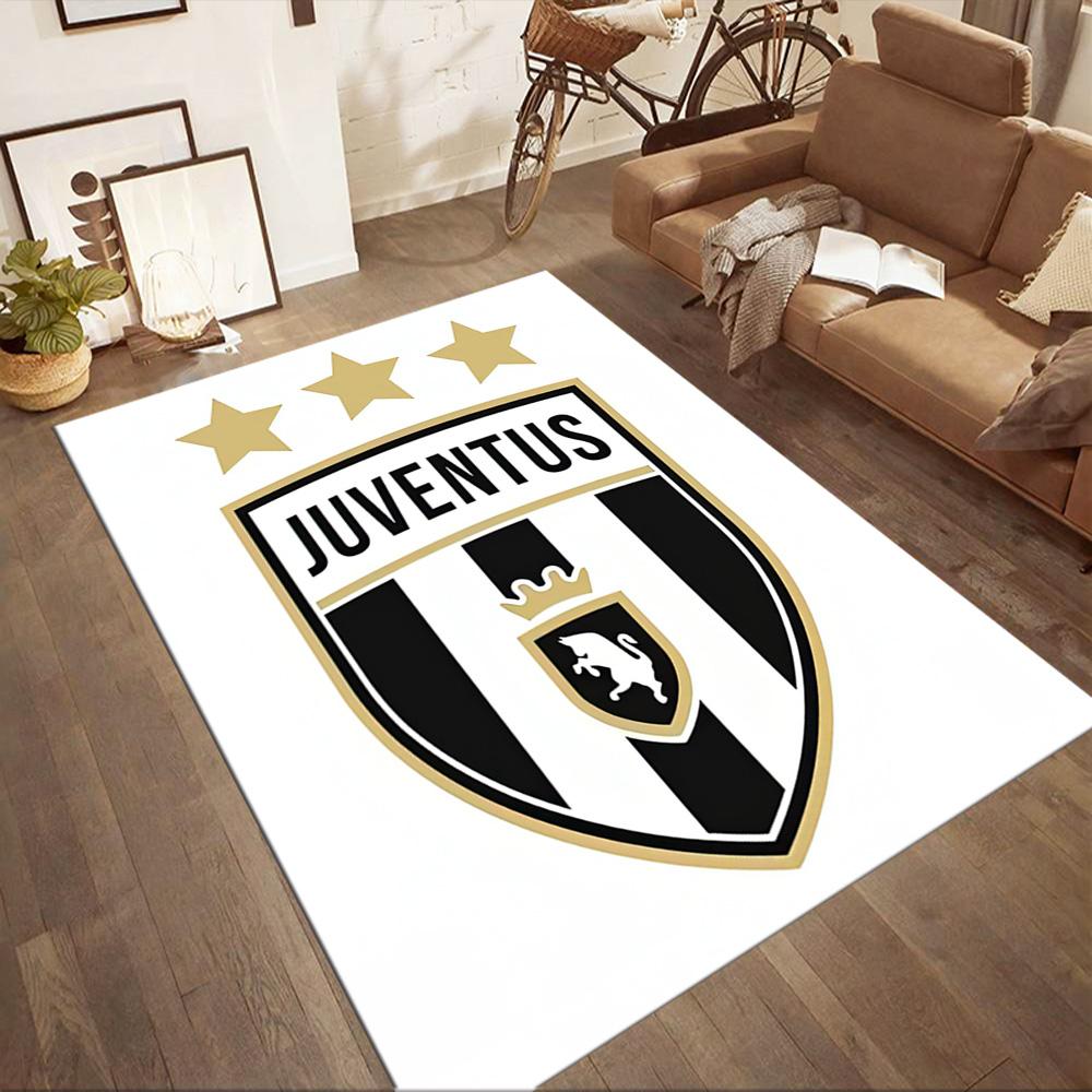 Juventus Area Rug Perfect For Balcony Playrooms Bedrooms Entryway Antislip Rug Office Home Decor Wedding Party Gift