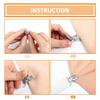 LIHAO Futon Clips, Anti-Slip Duvet Cover Clips, Extends Up To 220cm! Prevents Sheets and Futons from Slipping, 4-Pack, Anti-Slip Sheet Clips, Sofa She