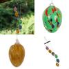 Crystal Wind Chimes for Outside Reflection Glass Bells Indoor Outdoor Decoration for Home Garden Party Decoration X3UC