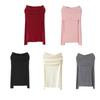 Women's Slim Fit One-Shoulder Knit Top: Early Autumn High-End Sweater Layer
