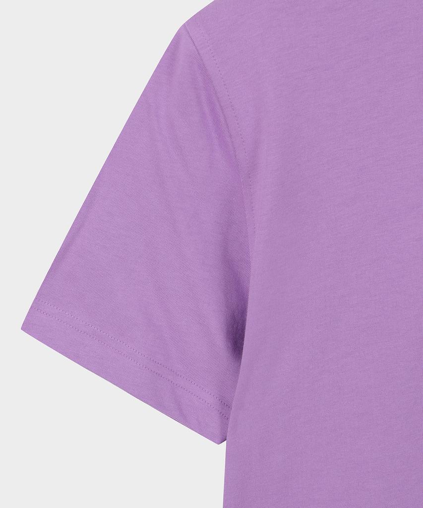 BROOKS BROTHERS Cotton Jersey Classic Short Sleeve Logo T-Shirt (Violet) (Bbnpmf9672Tfm)