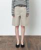 Siyajyu Sijn6108 Bermuda Denim Shorts_Dusty Gray