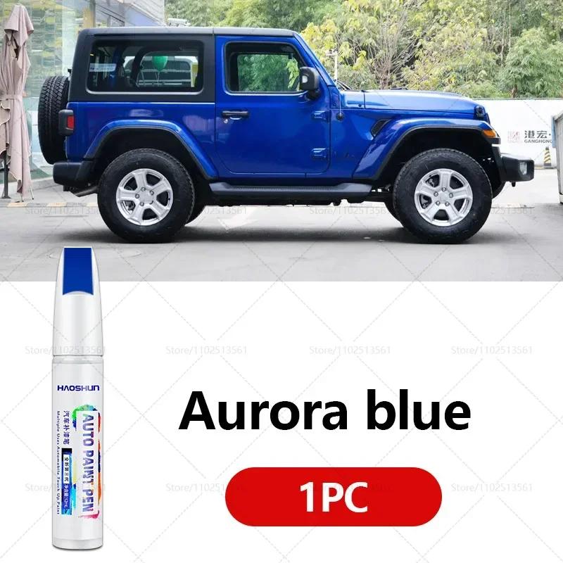 For Jeep Wrangler 1987-2025 2024 2023 Paint Repair Pen Touch Up Scratch Remover DIY Auto Accessories Black White Blue Yellow