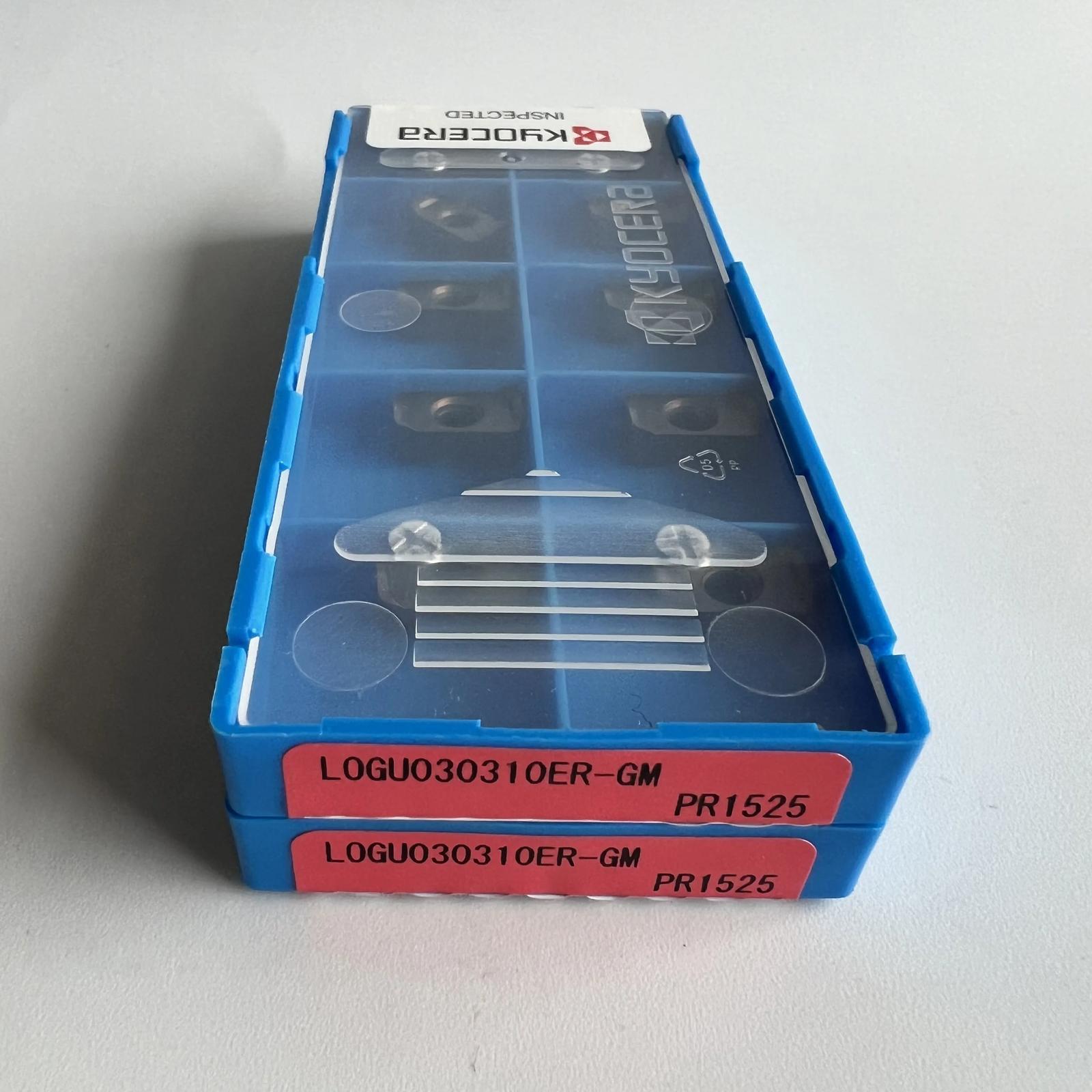 

Original / LOGU030310ER-GM PR1525 / Industrial indexable Carbide Inserts 10 Pcs