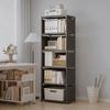 Durable Multilayer Bookshelves Cases 5/6 Tiers Cube Storage Organizer Metal Shoe Rack  Storage