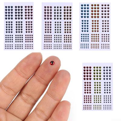 Nálepky na oči s návnadou pro oči zvířat Návnady s umělou rybářskou návnadou