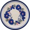 MOOMIN Ceramic Large Dessert Set of Diameter Dishwasher PeriA Gift Wedding Made In Japan Plate, Plate, 3, Gift, 21.5cm, Microwave, Safe, Tableware,