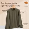 MINISO Men's Half-Zip Double-Sided Fleece Base Layer T-Shirt