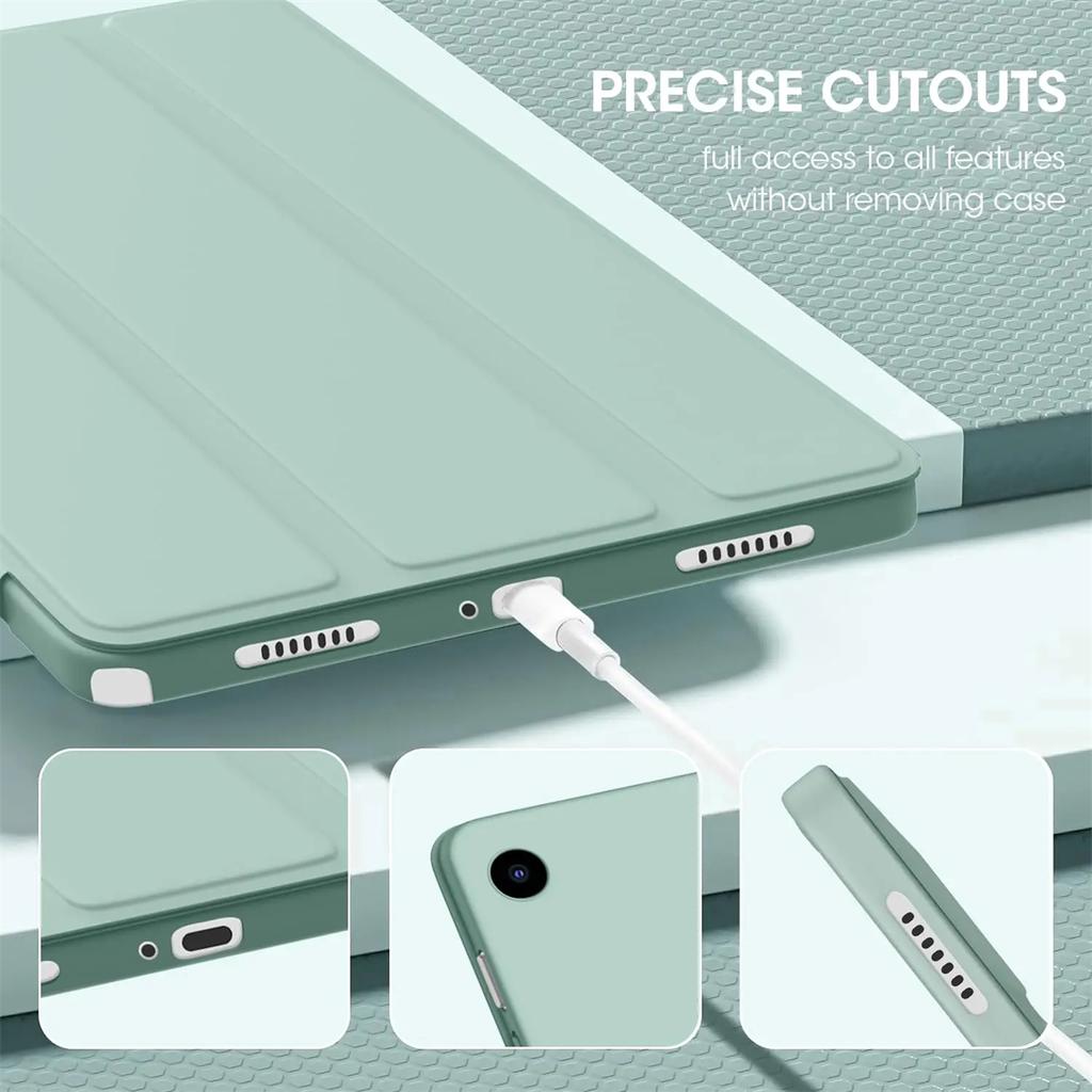 Tablet Case for Xiaomi Poco Pad (12.1 Inch) Thin Light Soft Triple Fold Auto Wake/Sleep Protective Cover for Redmi Pad Pro