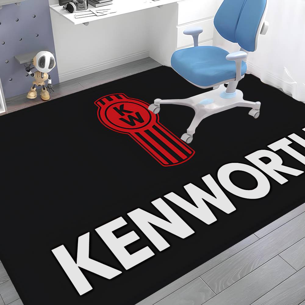 KENWORTH Logo Hallway Carpet Non-Slip Laundry Room Mat Laundry Decor Balcony Child Living Room Bedside Area Rugs