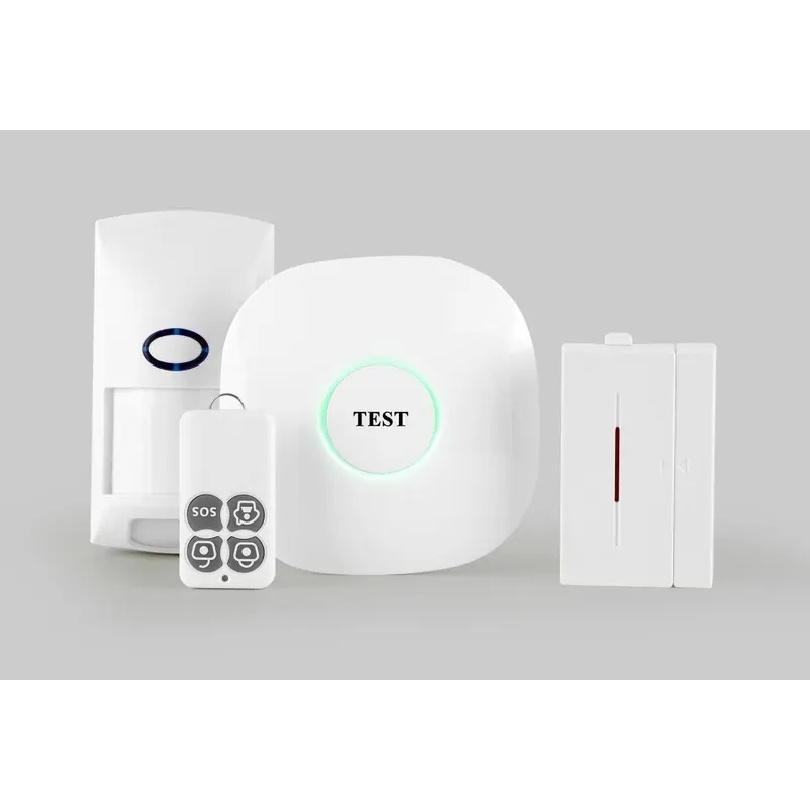 433Mhz Wireless GSM Alarm System Home Security Alarm Kit With PIR Motion Detector Door Contact