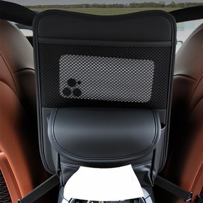 Auto Interior Pet Safety Divider Storage Bag Waterproof Middle Console Organizers Multiple Functional Design for Car Tri
