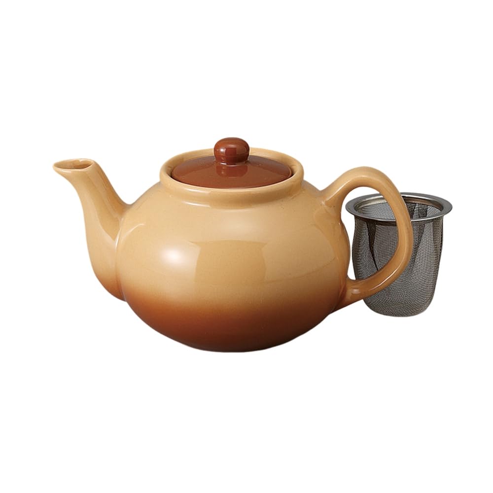 Ale-net Sha-La-La Teapot, 12 X 10.5 Cm, 560cc (with Tea Strainer), Porcelain, Stylish