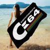 Computer Model Commodore 64 Microfiber Printed Beach Towel Mountain Climbing Yoga Beach Swimming Running Absorbent Soft Towel