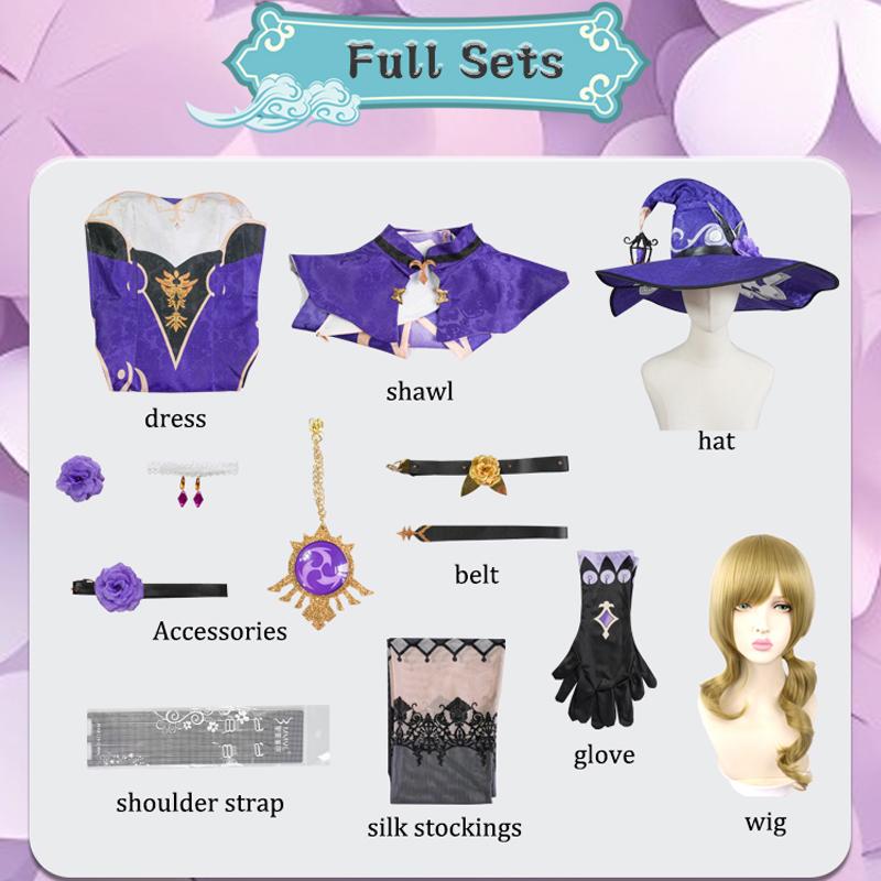 

Ліза Косплей Костюм Дорослий Карнавальна Уніформа Перука Аніме Хеллоуїн Костюми Жіноча Гра M-(Full set+wig)