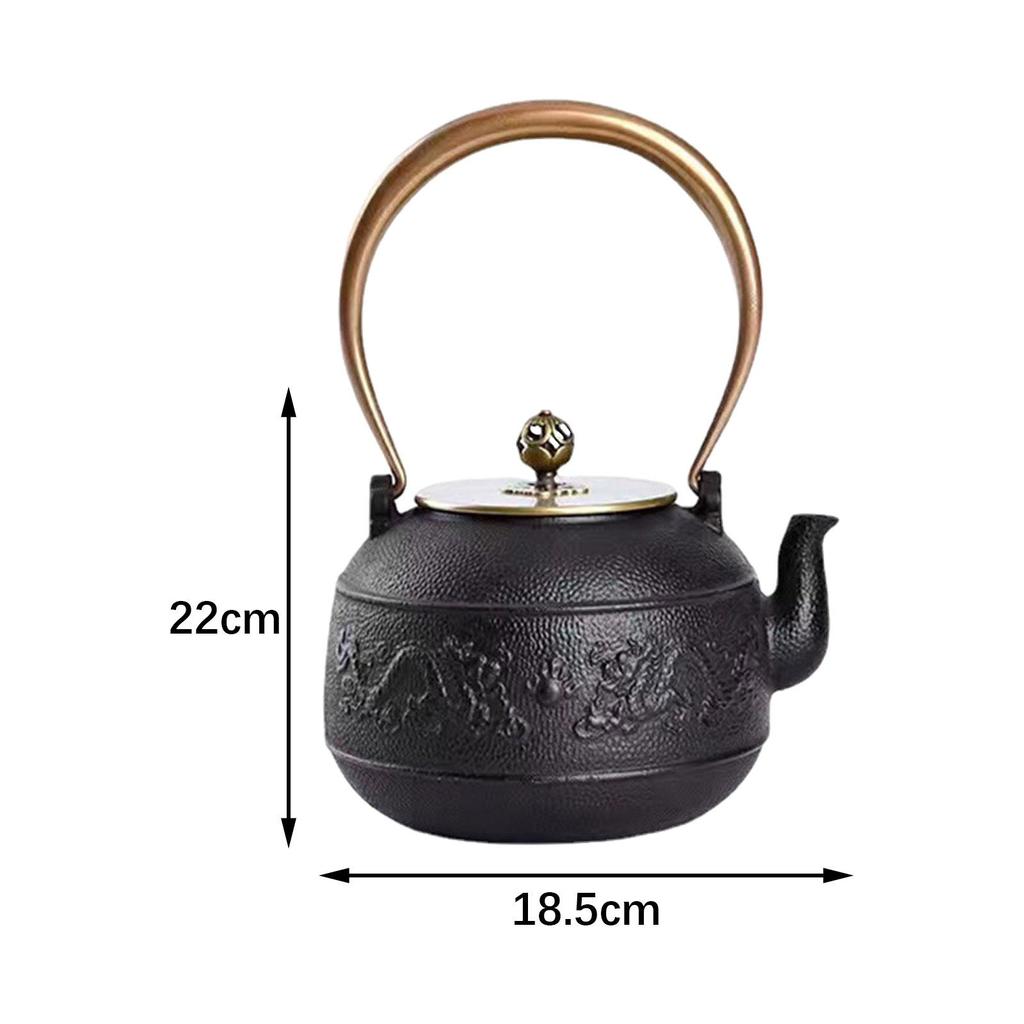 Cast Iron Teapot Tea Ceremony Supplies Practical Multipurpose Chinese Tea Pot