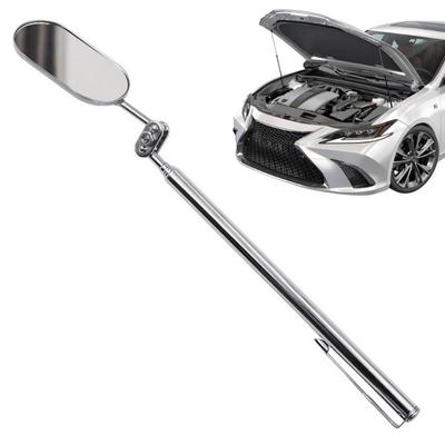 Portable Car Telescopic Inspection Lens Round Angle Observation Mirror Manual Maintenance Detection Tool