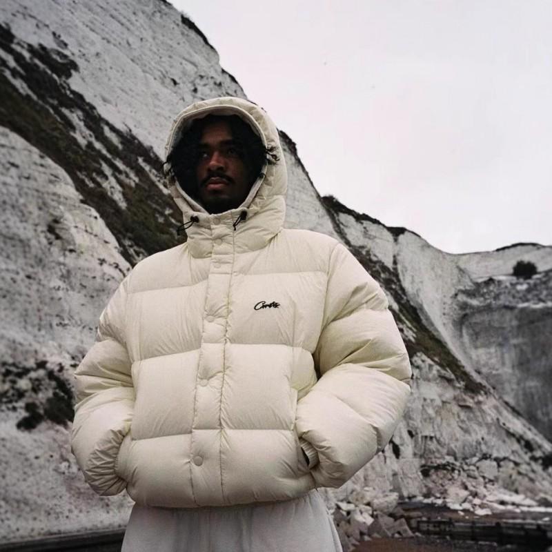 Unisex Oversized Hooded Cotton Puffer Jacket Winter Warm Streetwear Coat Teens Adults