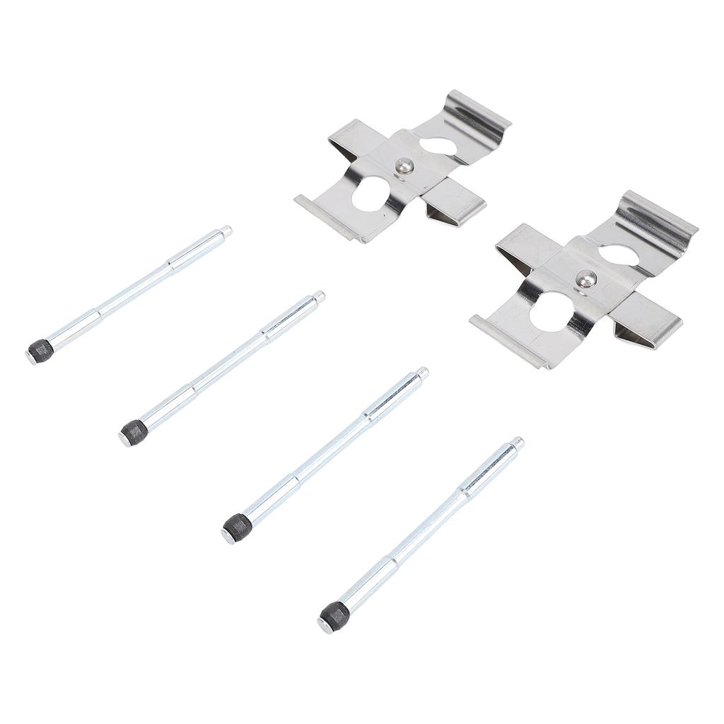 Disc Brake Caliper Hardware Kit MBA1296 Stainless Steel Front Brake Pads Fitting Kit with Pins Clips for 406 Coupe