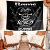 Personalized Slayer band Background Tapestry,Custom Name Birthday Party,Multifunctional Wall Decoration for Home Decor,Various Occasions