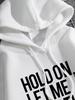 Hold On Let Me Overthink This Printing Women Hoodies Harajuku Crewneck Hoodie Fashion Casual Hoody Autumn Comfortable Clothes