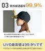 [14+ ICHIYON PLUS] Cap for Women, Deep Hat, UV Protection, SpringSummer, Washable, Large Size, Height 12cm, 100% Cotton, Size Adjustable 