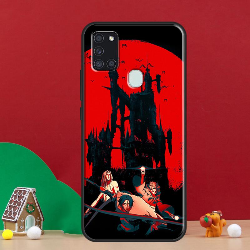 Castlevania Case For Samsung Galaxy A54 A34 A14 A51 A71 A50 A52S A12 A22 A32 A52 A53 A33 A13 Cover Coque
