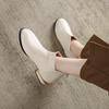 Fashion 2025 New Autumn and Winter Women's Outward Wear Fashion and Versatile Block Heel Knight Boots Trouser Tube Short Boots