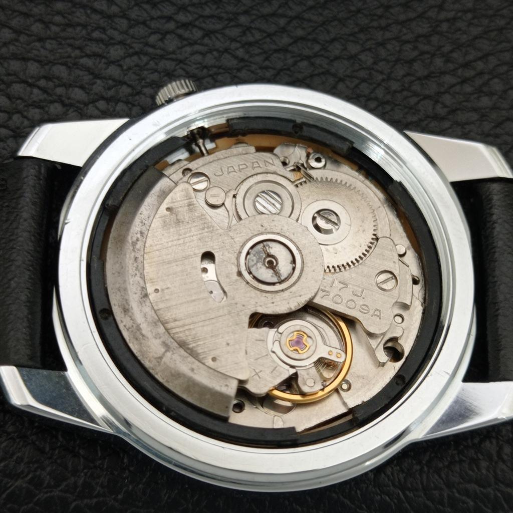 VINTAGE REFURBISHED SEIKO AUTOMATIC JAPAN MENS WHITE DIAL WATCH a445437-1