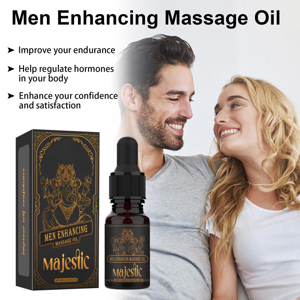 Men Enhancing Massage Oil,Male Enhancement Oil,Massage Oil,Improve Endurance,Help Hormones,effectively Improve Size,10ml