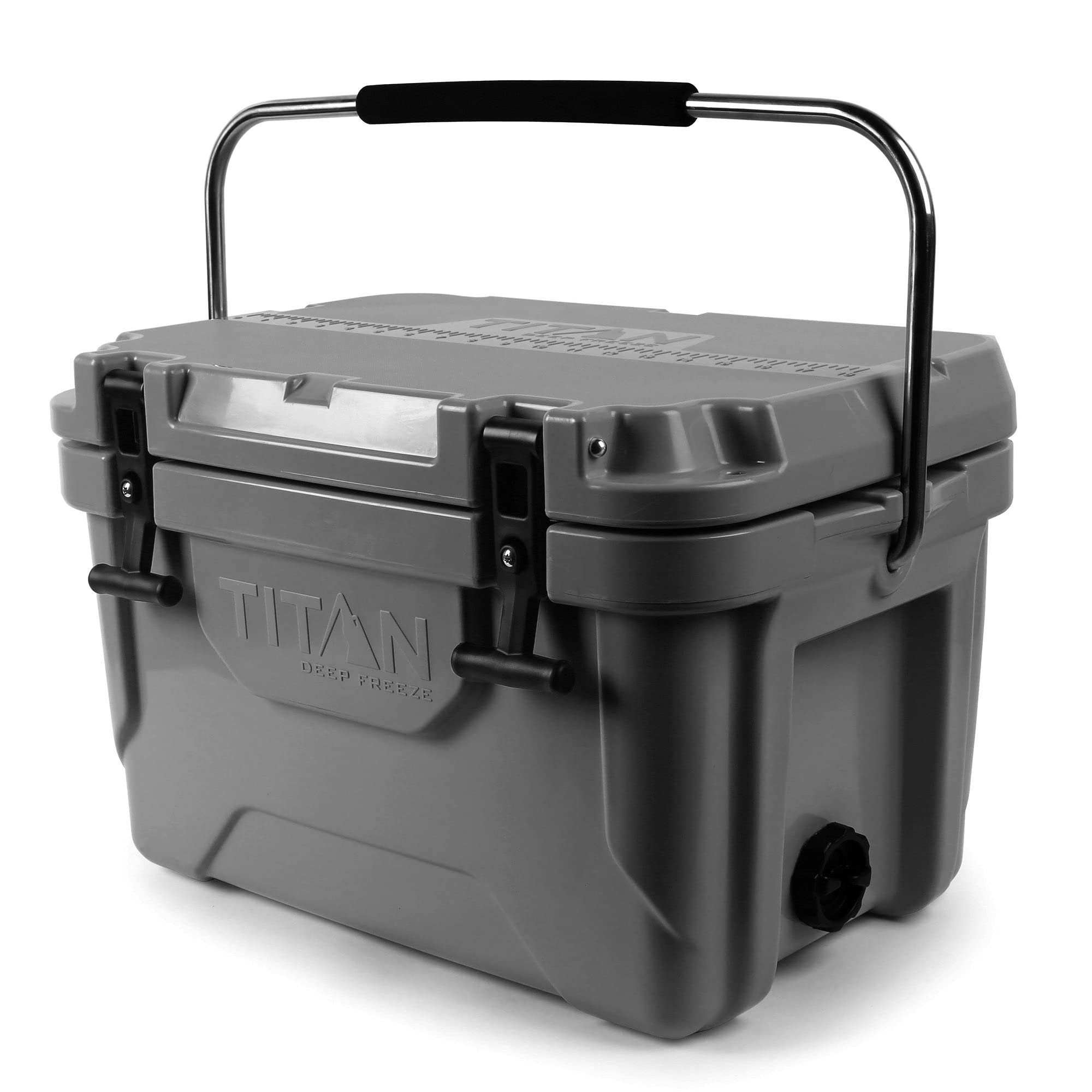 

Titan Deep Freeze Roto Изотермический контейнер 20Q 19л Для активного отдыха, кемпинга, барбекю, рыбалки, Жесткий изотермический контейнер