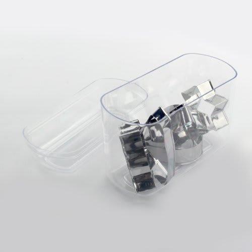 Pearl Metal Antenor Stainless Steel Cookie Mate Set of 6 with Case [Made in Japan] D-3459