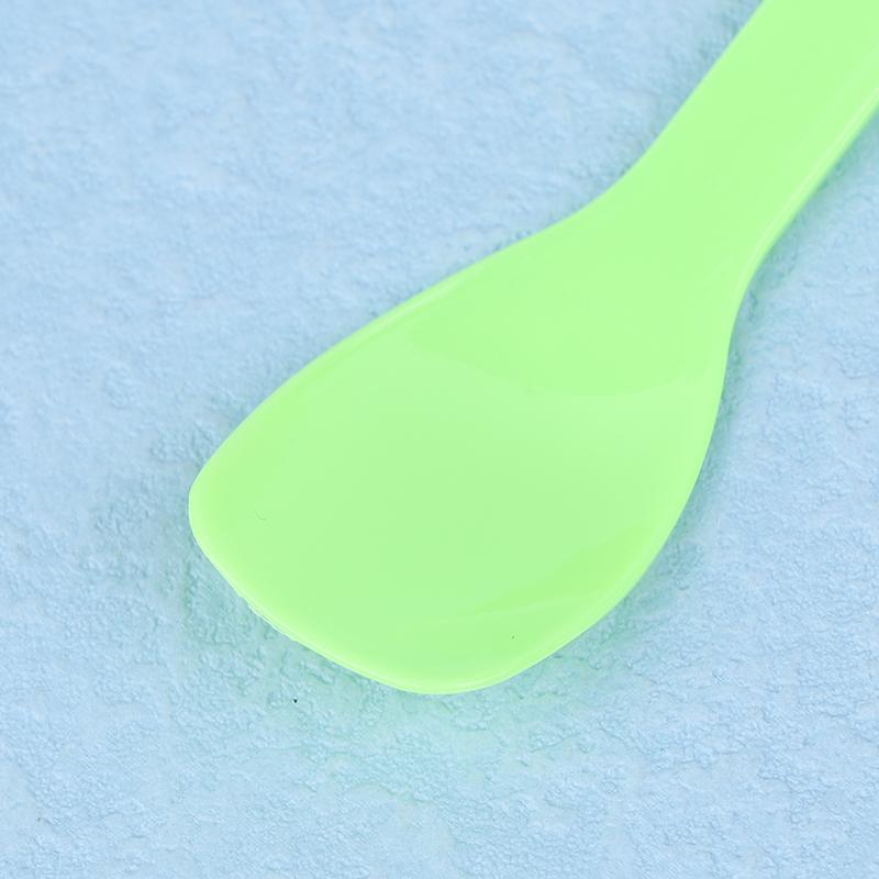 100Pcs Mini Plastic Spoons Flatware Spoons For Jelly Ice Cream Dessert Appetizer Plastic Spoon For Party Supplies