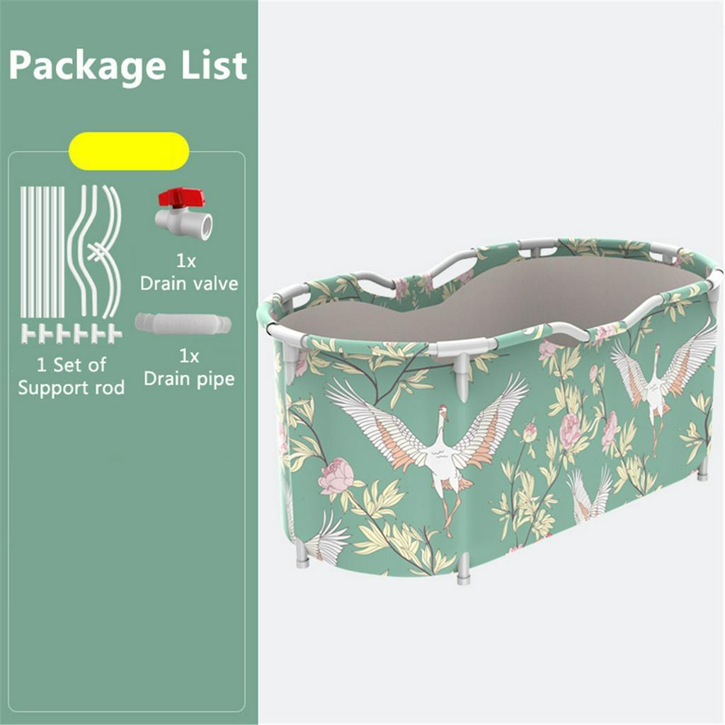 

Портативная ванна, ванна для взрослых, детский бассейн, спа, сауна, ванна, складная семейная ванна, ванны для хранения, водяная ванна для помещения, 46x27,6x23,6 дюйма Crane