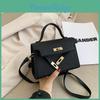 Chic Mini Borsa a Tracolla Kelly per Donna Elegante Borsa Tote in Pelle PU in Colori alla Moda per l'Uso Quotidiano