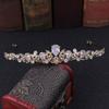 Rhinestone Luxury Beads Crown Wedding Headdress Birthday Crown Headpiece  Birthday