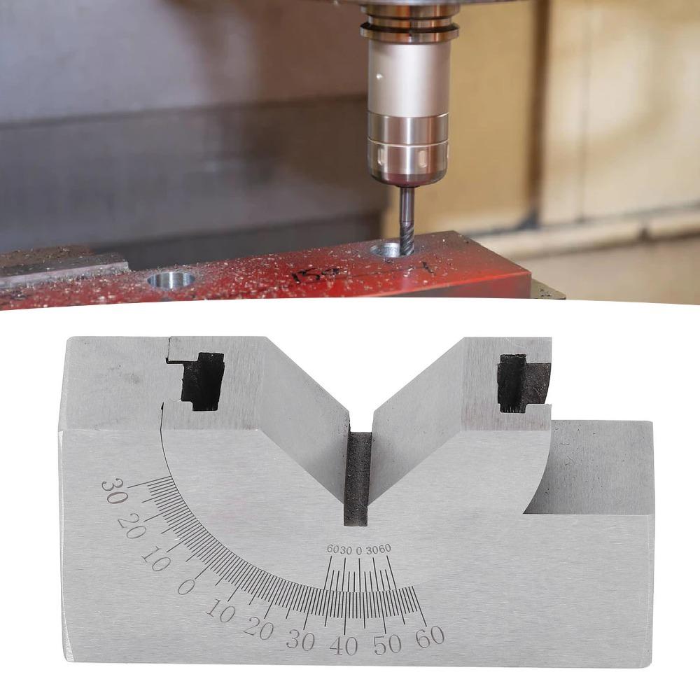 Alloy Steel Material Micro Gauge Block 0-60° Range Adjustable Angle Block For Milling Machine