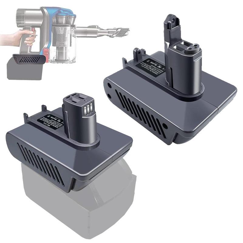 

Адаптер для литий-ионного аккумулятора Milwaukee 18 В для беспроводного ручного пылесоса Dyson с аккумулятором типа A / типа B