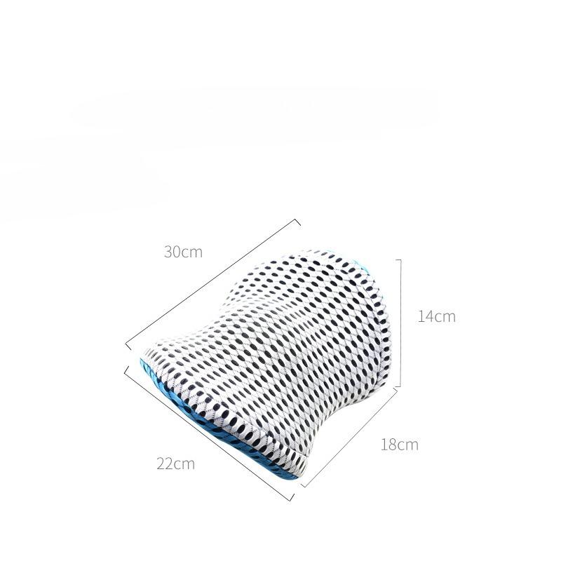 Autositz Universal Nackenkissen Schutz Sommer Lendenwirbelstütze Kissen Memory-Schaum Lendenwirbelstütze Rücken Innenraum Autozubehör