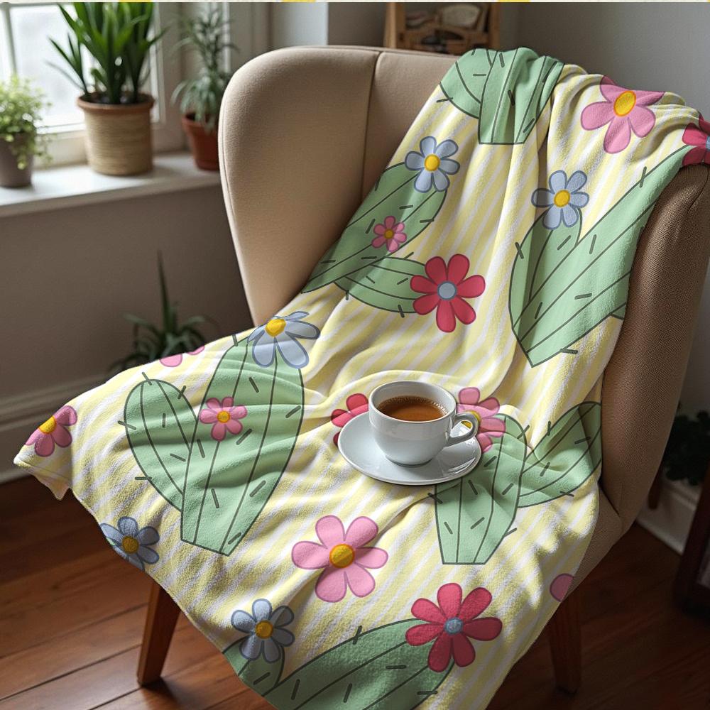Burgundy White Polka Dot Cartoon Anime Print Flannel Blanket Soft Warm Throw for Kids Bedroom Sofa Christmas Office Car