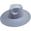 British Hat Retro Woolen Hat Wide Brim Flat Top Top Top Hat Versatile Autumn and Winter Hat Trendy Sun Hat Felt Hat