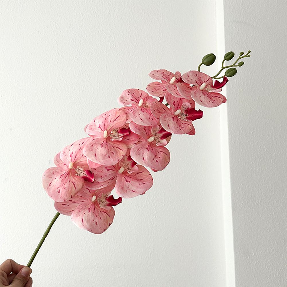 Customizable Floral Decor Fake Flower Decoration Phalaenopsis Artificial Flower