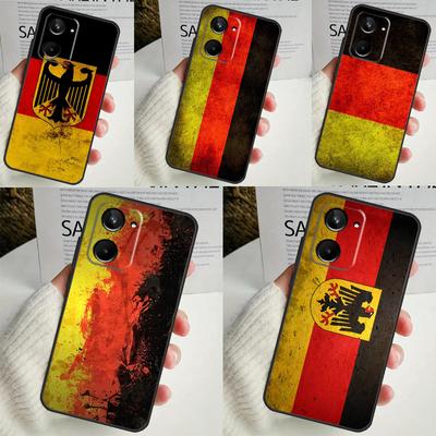 Germany Flag Banner For Realme GT Neo 5 GT5 9 10 11 12 Pro Plus C30 C31 C33 C35 C25s C21Y C51 C55 C67 C53 Case
