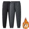 Winter Sweatwear Herren Plüsch Dicke Fleece Jogginghose Lammwolle Thermohose Freizeithose Wasserdicht Winddicht Warm Hose