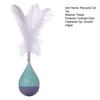 Roly-poly Cat Toy Soft Feather Bird Design Automatic Rebound Interactive Pet Toy Boredom Relief Cat Exercise Toy