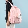 Schoolbag Girl's Nylon Colorblock Backpack