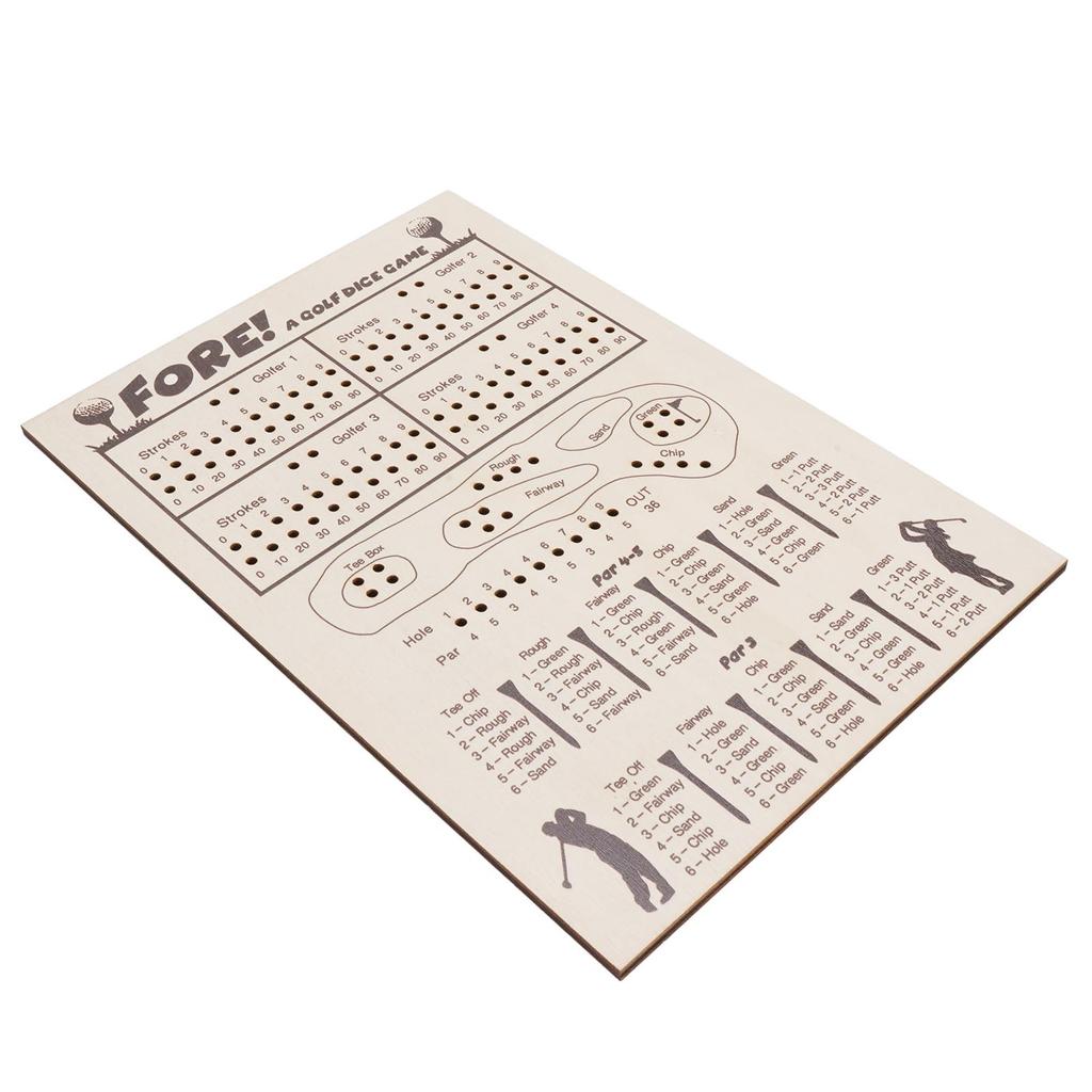 Card Game Score Board Portable Score Tracker Sheet Fun Table Board Card Game Accessories for Party