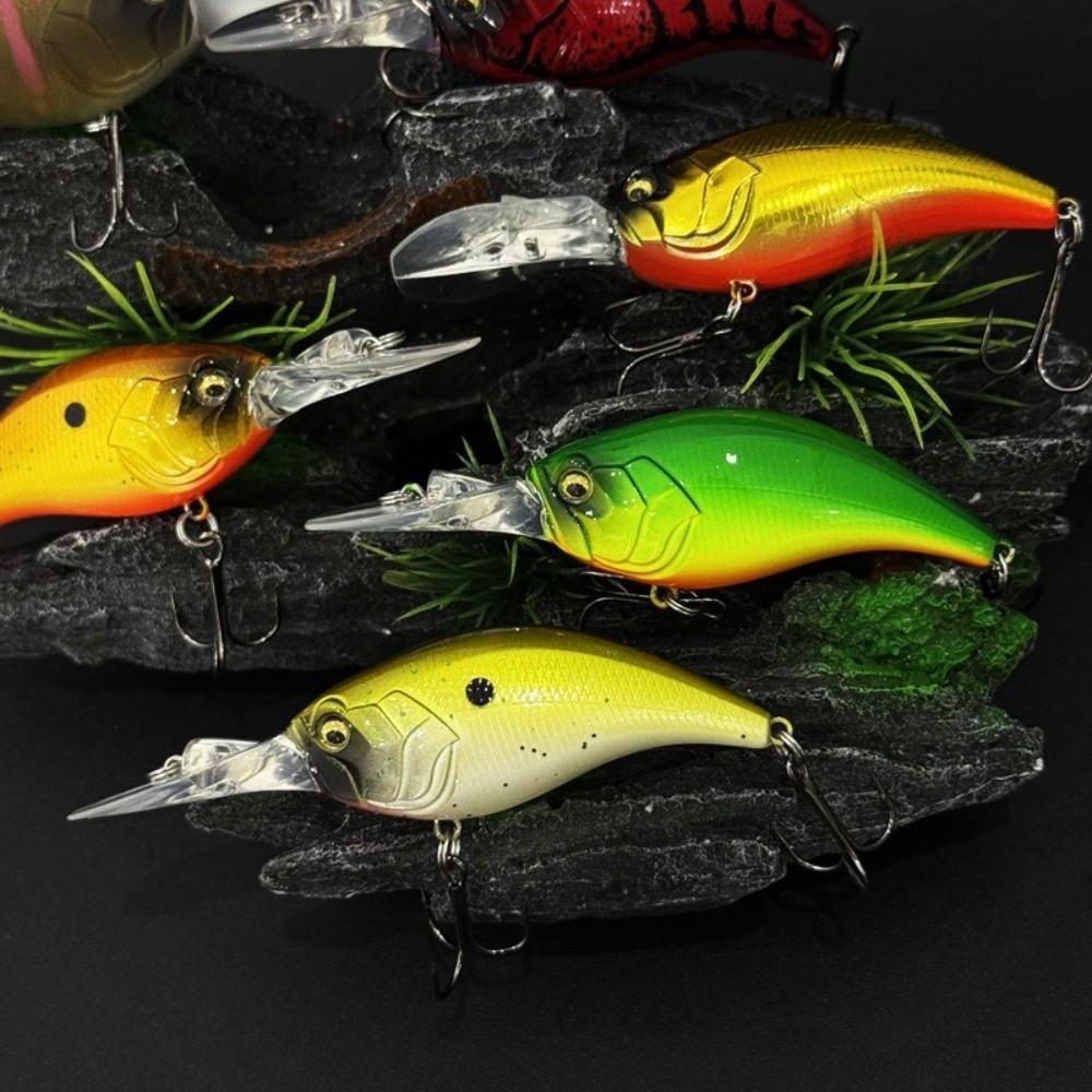 60mm Crankbait Fishing Lure Saltwater Swimbait Fishing Tackle  for Freshwater Saltwater Fishing