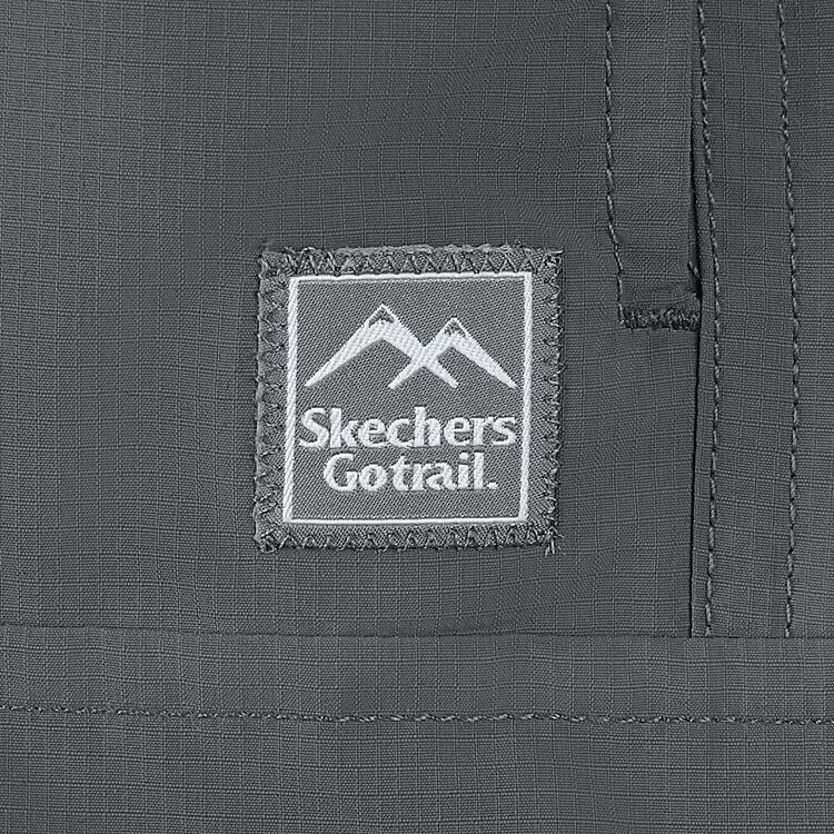 Skechers Water-Resistant Outdoor Loose-Fit Cargo Shorts Women shorts Volcanic-Gray P225W132-04YJ